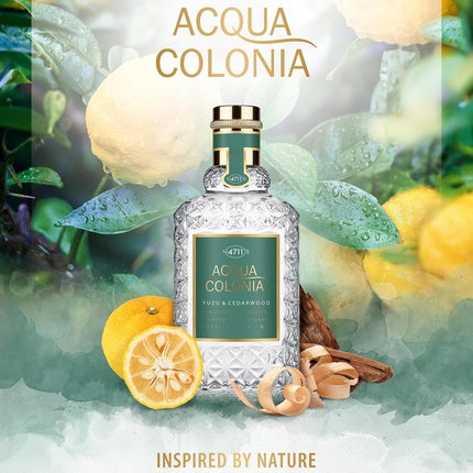 Eau de Cologne Acqua Colonia Yuzu & Cedarwood, 100 ml, sticlă texturată