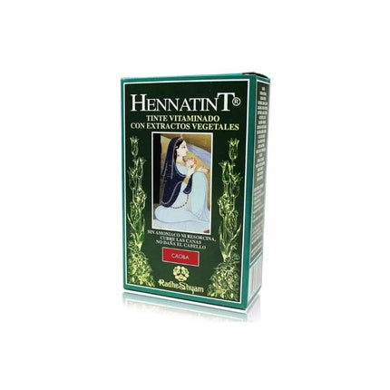 Tinte de Păr, Radhe Shyam, Hennatint 9 Mahogany, 60ml, Verde