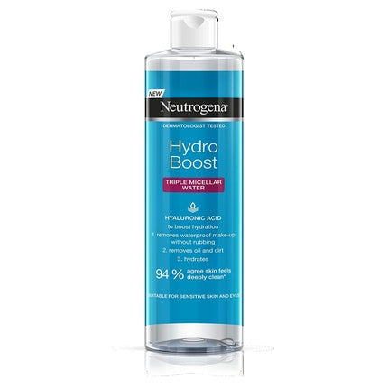 Apa micelara tripla, Neutrogena Hydro Boost, 400ml