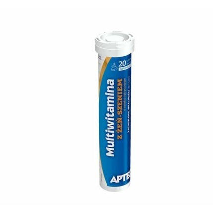 Pastile efervescente cu multivitamine și ginseng, 20 buc