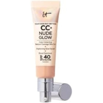 Fond de ten, It Cosmetics, CC+ Nude Glow SPF40, nuanta mediu neutru