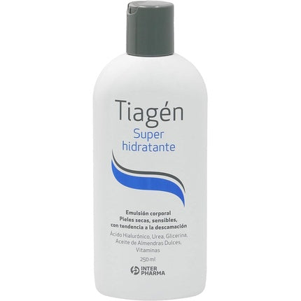 Loțiune de corp Tiagen, super hidratantă, 250ml, alb