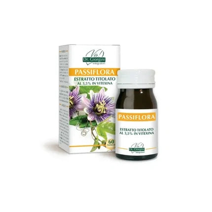 Pastile Extract de Passiflora Titrated, 60 Tablete, Dr. Giorgini