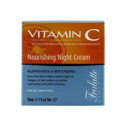 Cremă de noapte, Frulatte, Vitamin C, 50ml, portocaliu