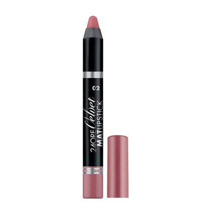 Ruj mat Deborah Milano 24 MORE Velvet Mat Lipstick 02 V-3