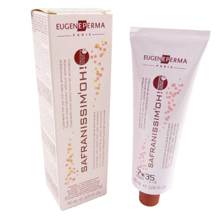 Vopsea păr permanentă, Eugene Perma Safranissimo, fără amoniac, 90ml
