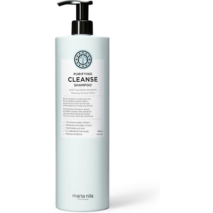 Șampon Maria Nila Purifying Cleanse, 1L, verde deschis