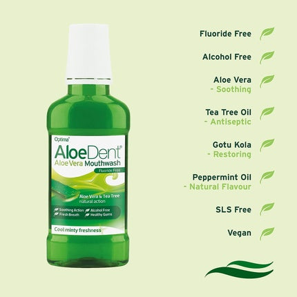 Apă de gură, Aloe Dent, Aloe Vera, 250ml