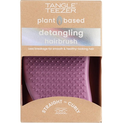 Perie pentru descurcare par Tangle Teezer Original, 85% plante, toate tipurile de par, Mov