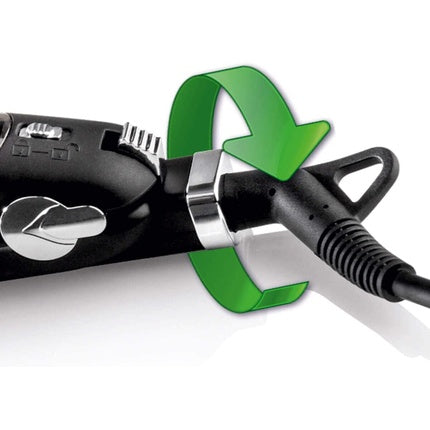 Placă de Îndreptat Părul Haeger Steam Styler Pro, Negru
