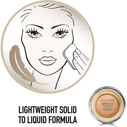 Fond de ten Max Factor Miracle Touch SPF 30, Acid Hialuronic