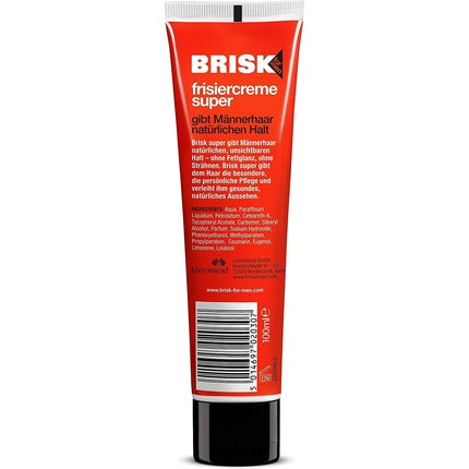 Crema Styling Păr Brisk, Super, Miros Bărbătesc, 100ml