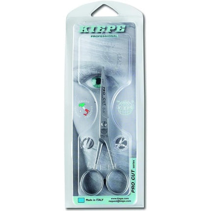 Foarfeca de păr profesională Kiepe 2127 Pro Cut, argintie, Made in Italy