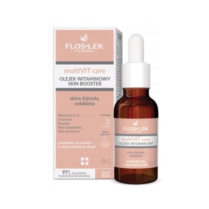 Ulei de Față Floslek Pharma Multivit Care pentru Piele Matură și Slăbită, 30 ml