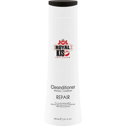 Royal Kis Repair Cleanditioner, Șampon și Condiționator 2 în 1, 300ml, pentru păr deteriorat și tratat chimic