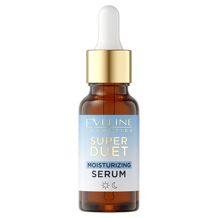 Serum facial hidratant Eveline Super Duet cu acid hialuronic 18ml