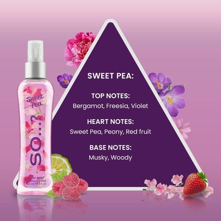 Apă parfumată, So..., Sweet Pea, 100 ml