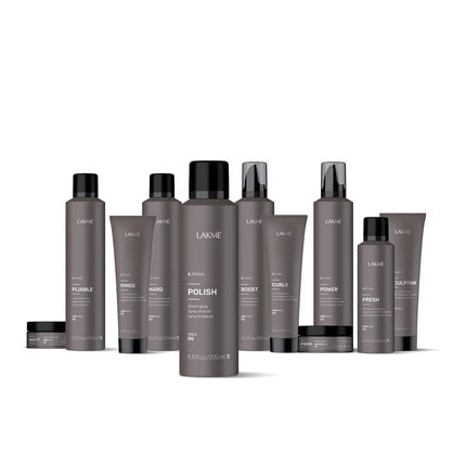 Lakme K.Finish Hard Strong Hairspray, 250 ml, finisaj puternic, transparent