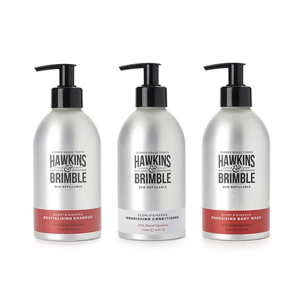 Gel de duș, Hawkins & Brimble, 300ml, eco-refolosibil