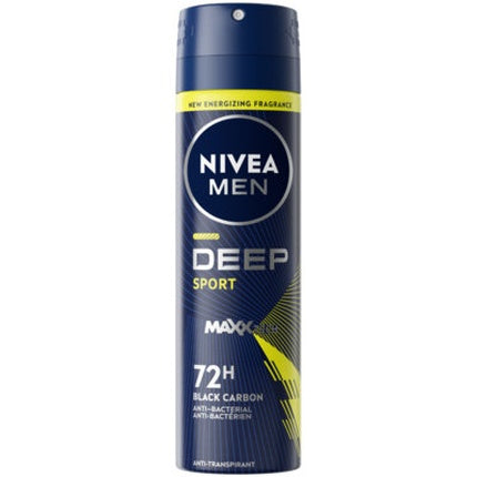 Spray Deodorant Antiperspirant Nivea Men Deep Sport 150 ml