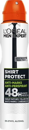 Deodorant Spray L'Oréal Men Expert Shirt Protect Green 250ml