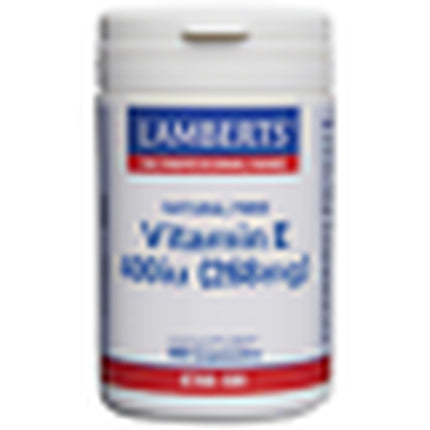 Vitamine E, Lamberts, 400iu, 60 capsule