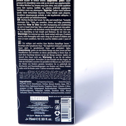 Ser pentru păr, Morfose, keratină, 75ml