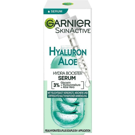 Serum Hidratant Garnier SkinActive cu Aloe Vera și Acid Hialuronic, 30ml