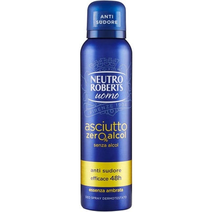 Deodorant Spray Neutro Roberts Men's Dry Amber Essence 150ml