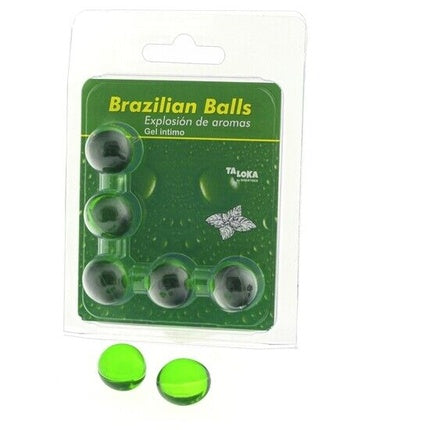 Gel Intim, Diverty Sex, Brazilian Balls, Menta, Set 5