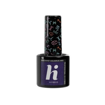 Smălțuire Hibridă Hi Hybrid, Zodiac No. 451 Amethyst Aquarius, 5ml