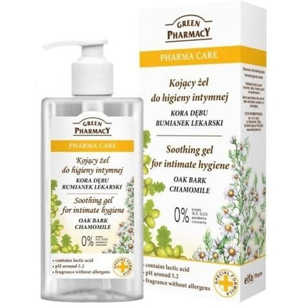 Lotiune Intima, Green Pharmacy, Musetel si Scoarta Stejar, 300ml