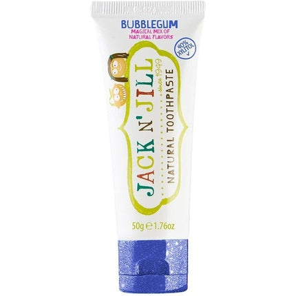 Pasta de dinți Jack N' Jill, Natural Bubblegum, 50g