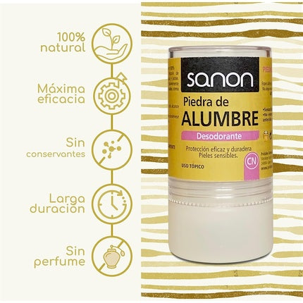 Sanon Deodorant Alum Stone 120g