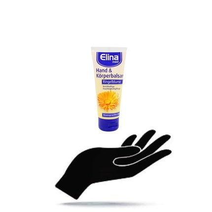 Cremă mâini Elina Med Calendula, 75ml, alb