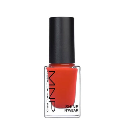 Lac de unghii Mesauda MNP Shine N' Wear 210 Mango Classic, roșu-portocaliu, 9 ml