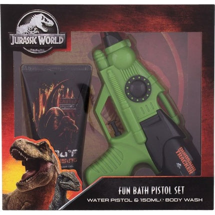 Set Cadou Gel Duș și Pistol Apă, Fragrances For Children, verde-negru