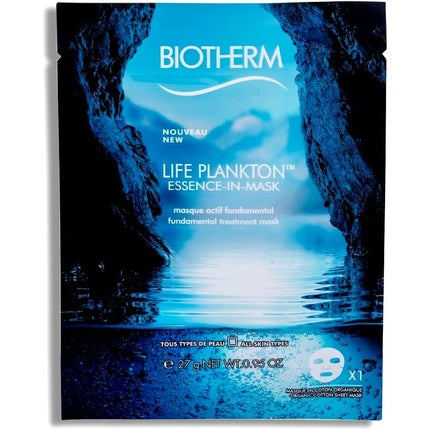 Masca de fata cu Acid Hialuronic, Biotherm Life Plankton Essence, 1x27g