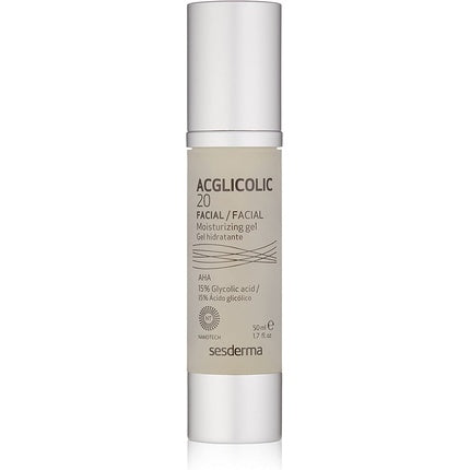 Cremă hidratantă facială, Acglicolic, 50ml, alb