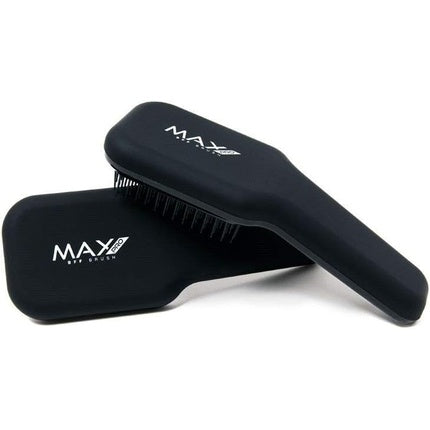Max Pro BFF Black Hair Brush - Anti-Knot Detangling Wet Brush, Negru