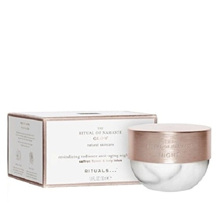 Cremă de noapte anti-îmbătrânire, Rituals, The Ritual of Namasté Glow Collection, 50 ml
