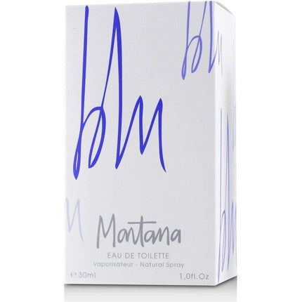 Eau de Toilette, Montana, Blu, 30ml