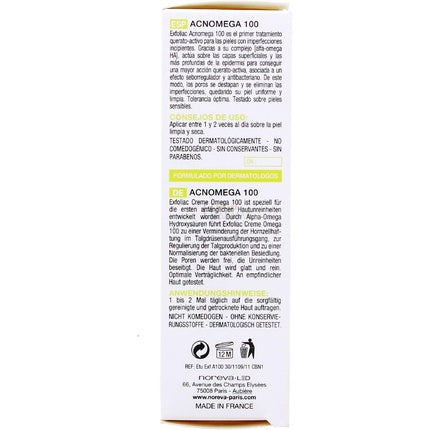 Ser Tratament Acnee Exfoliac Acnomega 100, 30ml
