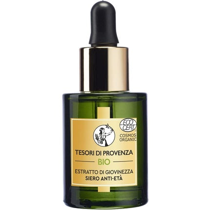 Ser anti-îmbătrânire Tesori Di Provenza Bio cu acid hialuronic, 30ml
