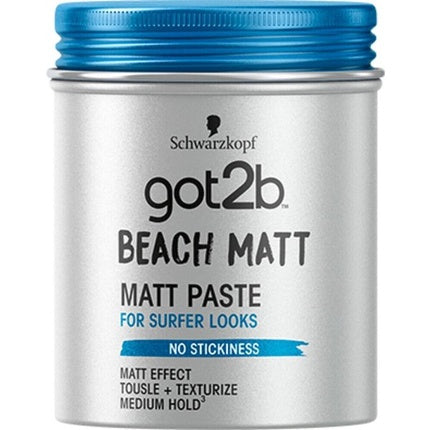 Cremă decolorantă păr Got2b, Beach Matt, 100 ml