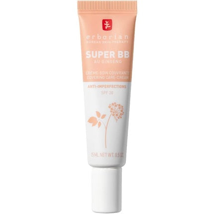 Cremă BB cu acoperire completă, Erborian, Super BB Cream, 15ml