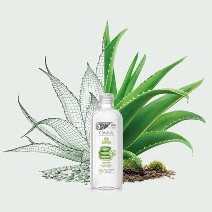 Săpun lichid de mâini și față, Omia, cu Aloe Vera, 750ml