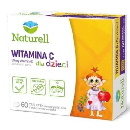 Supliment Vitamina C pentru Copii - 60 Tablete