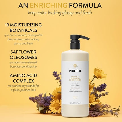 Philip B Everyday Beautiful Conditioner, 32 oz, cremos