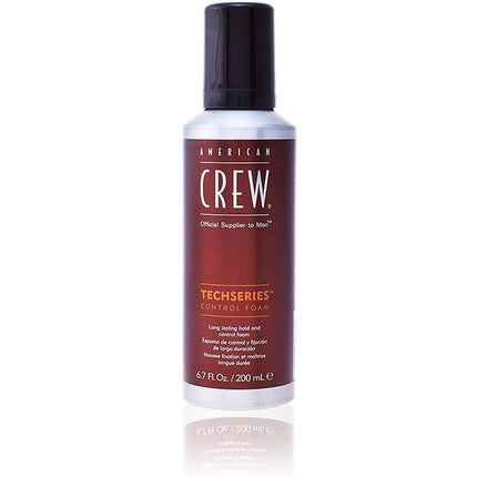 Spumă Coafare American Crew Techseries Control, 200ml, maro